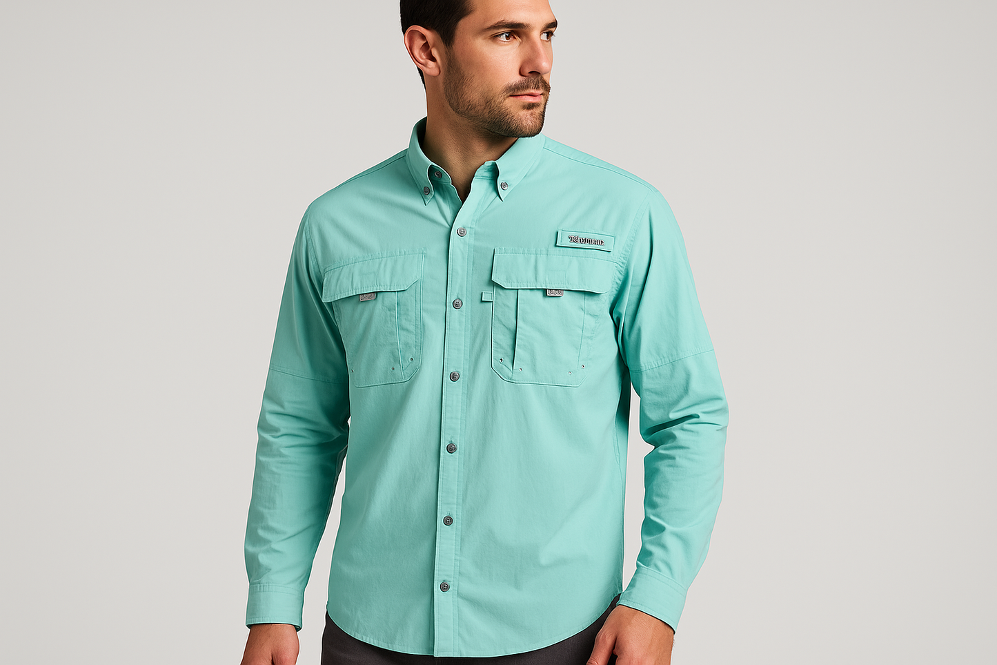 Ángulo 3/4 con modelo