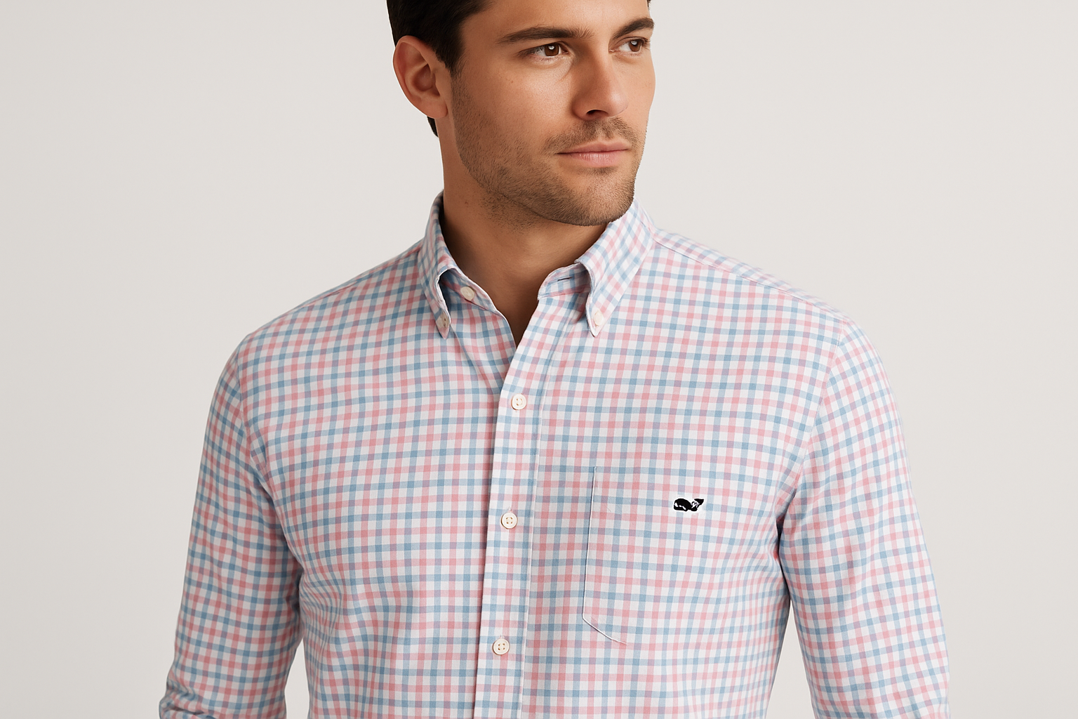 Ángulo 3/4 con modelo