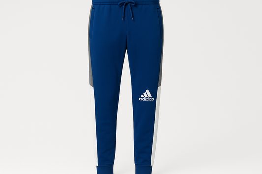 Pantalón Jogger Adidas - Vista frontal logo en rodilla