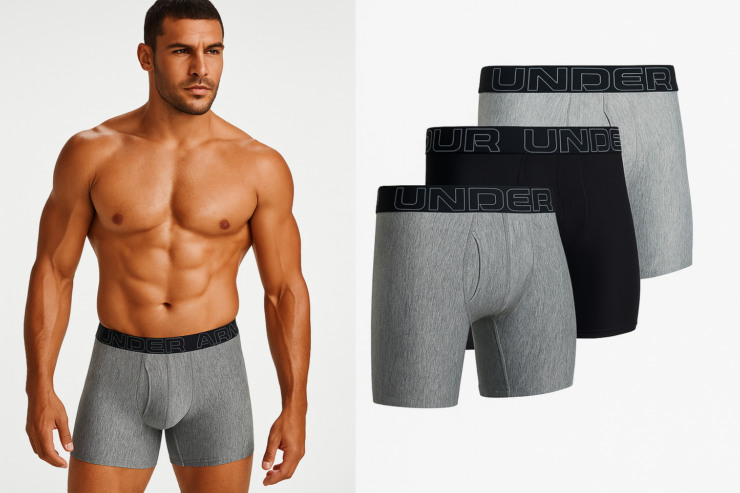 Portada modelo + producto lado a lado