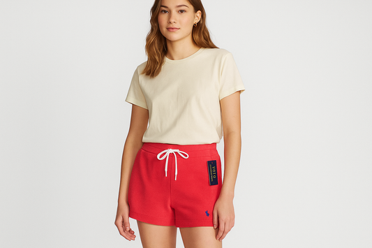 Pose casual - cordón blanco, material toalla