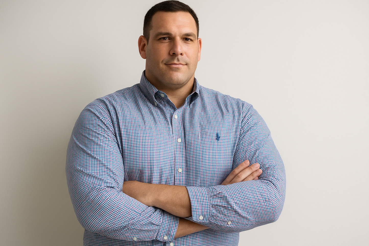 Pose casual cuello sin botones