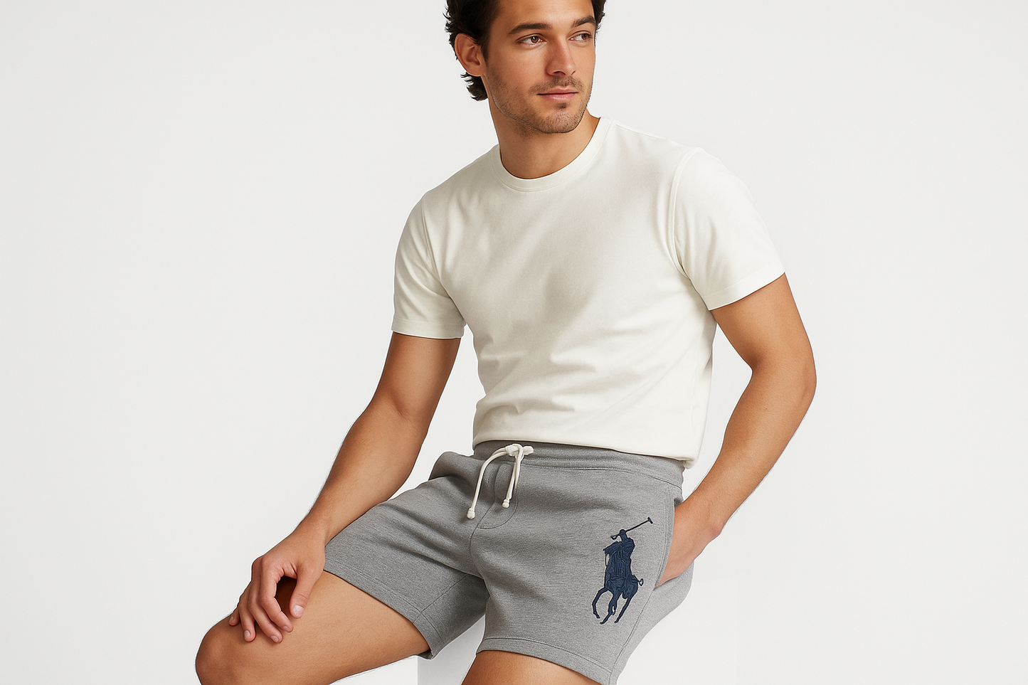 Pose casual - modelo masculino