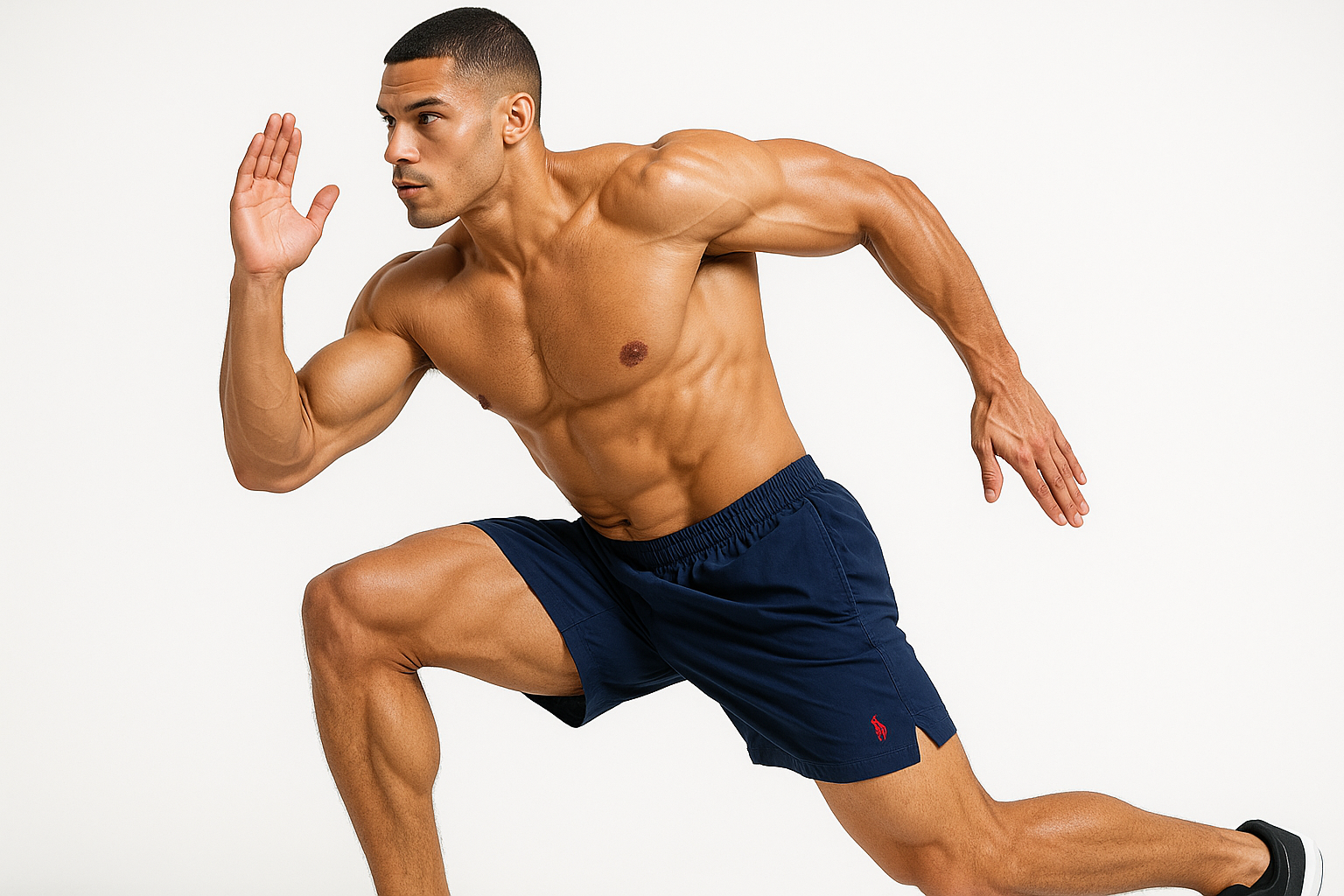 Pose dinámica - modelo atlético L