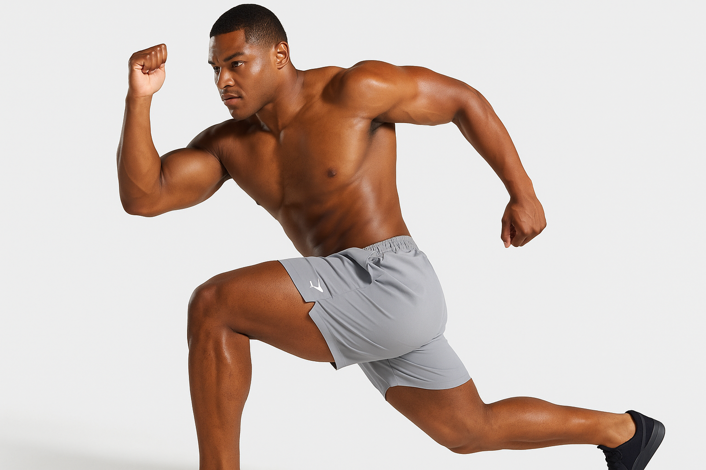 Pose dinámica - modelo atlético