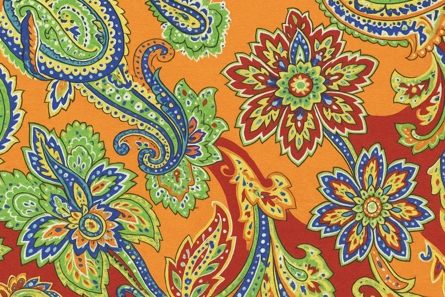 Product Shot 4 - Detalle del estampado paisley