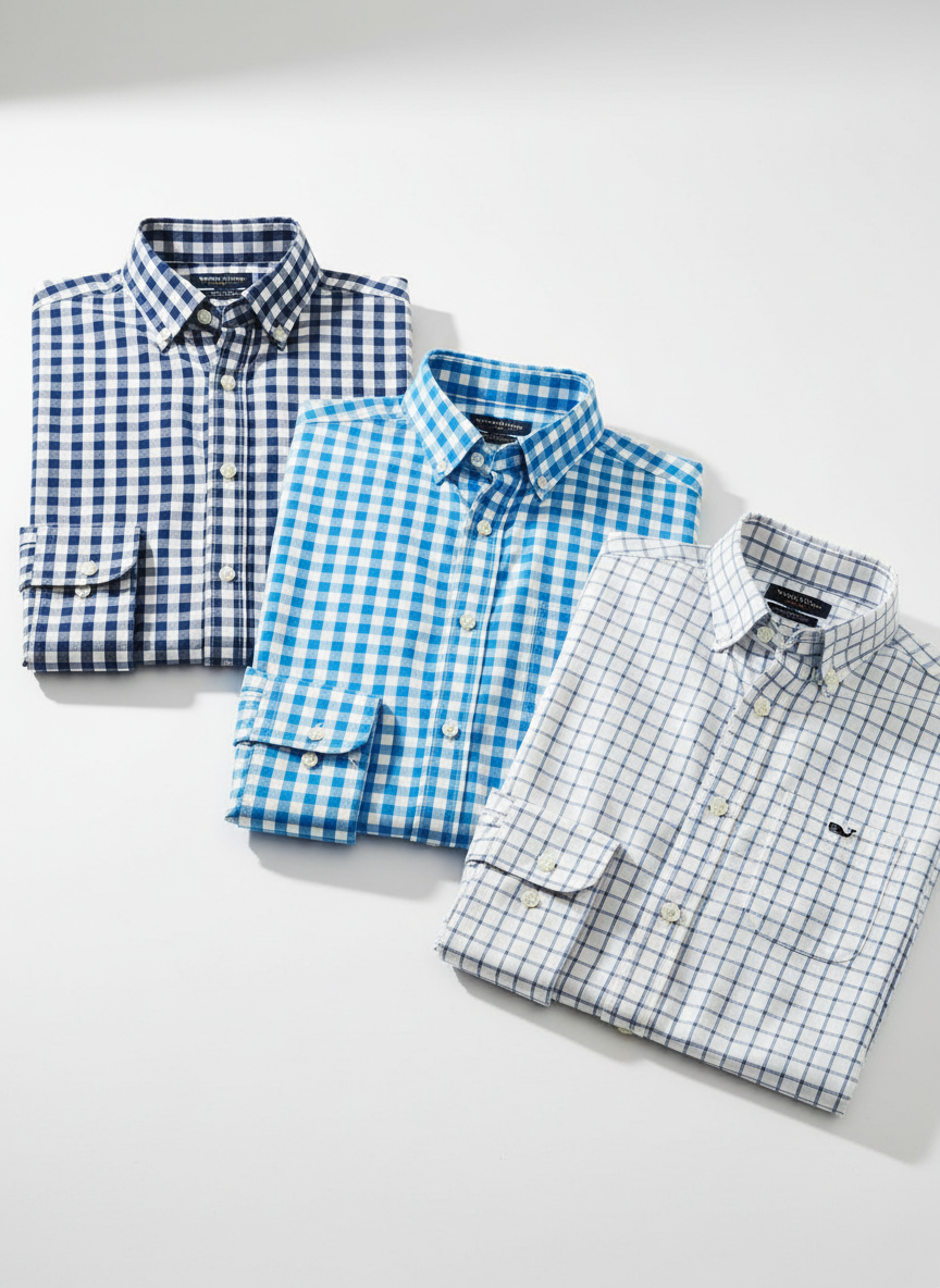 Publicidad Flat Lay Tres Camisas