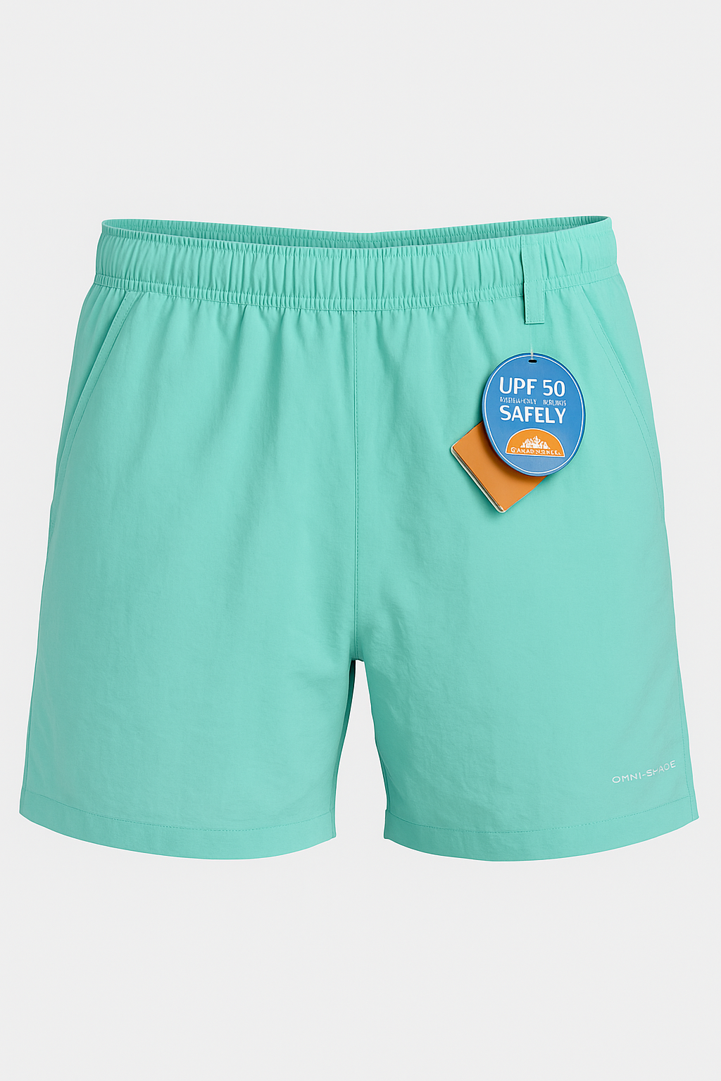 Short Verde Menta Ghost Mannequin Frontal