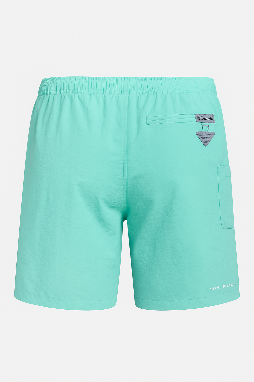 Short Verde Menta Ghost Mannequin Trasera