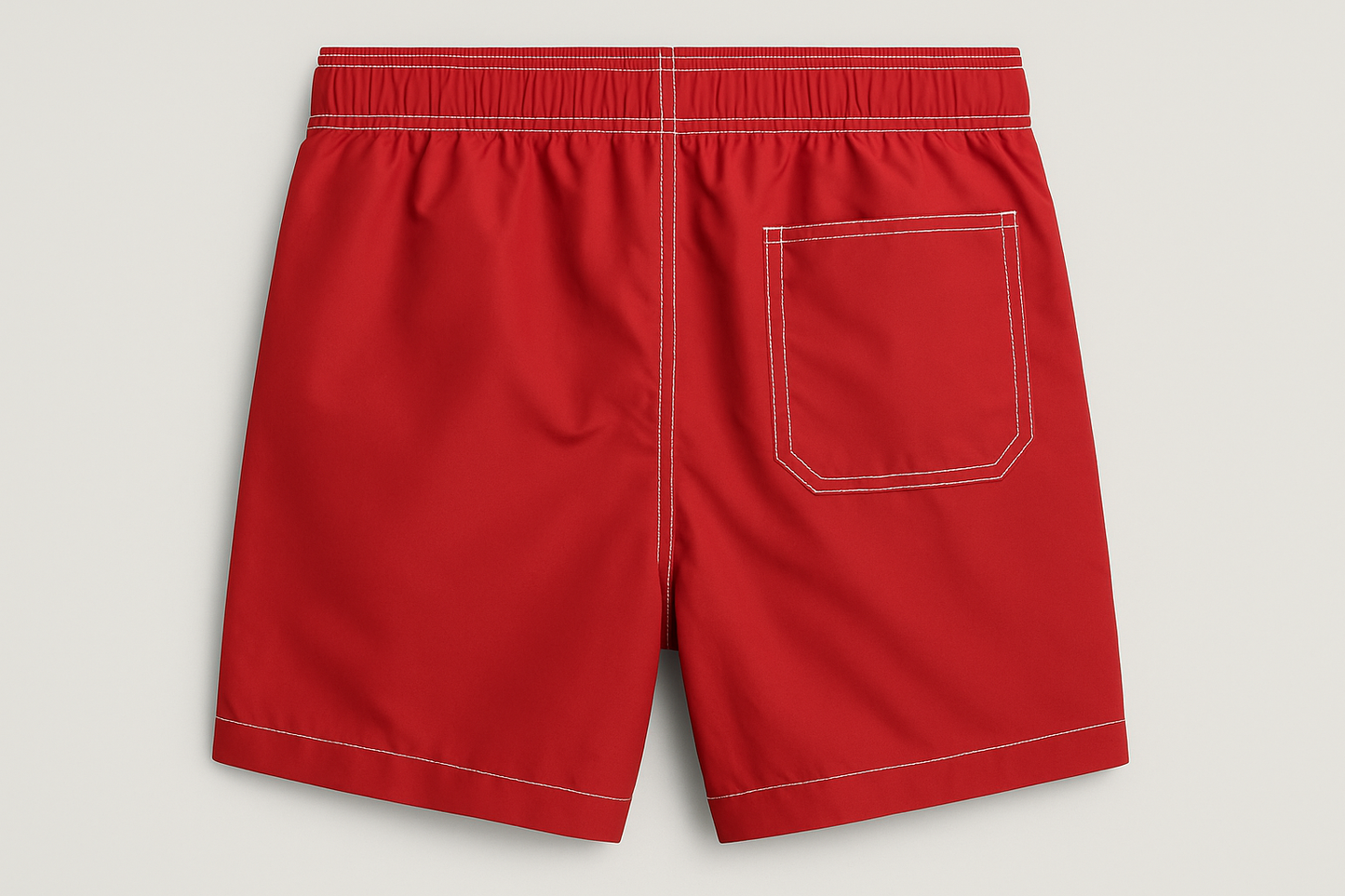 Shorts Tommy Hilfiger trasera sin cordón ni logo