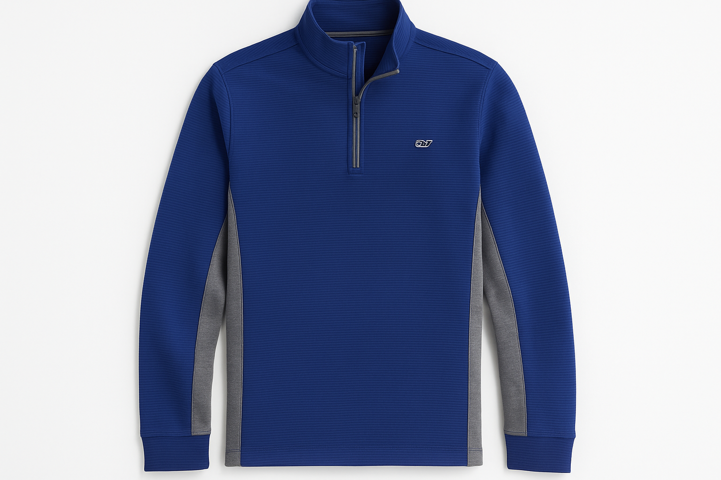 Suéter Jersey de hombre Vineyard Vines color #0d4b9e con logo extremadamente pequeño