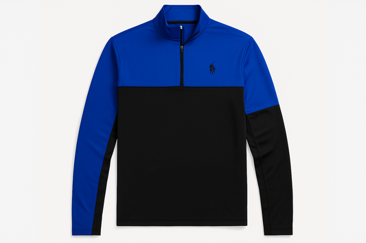 Sueter Quarter-Zip Polo Ralph Lauren mismo estilo con zipper correcto