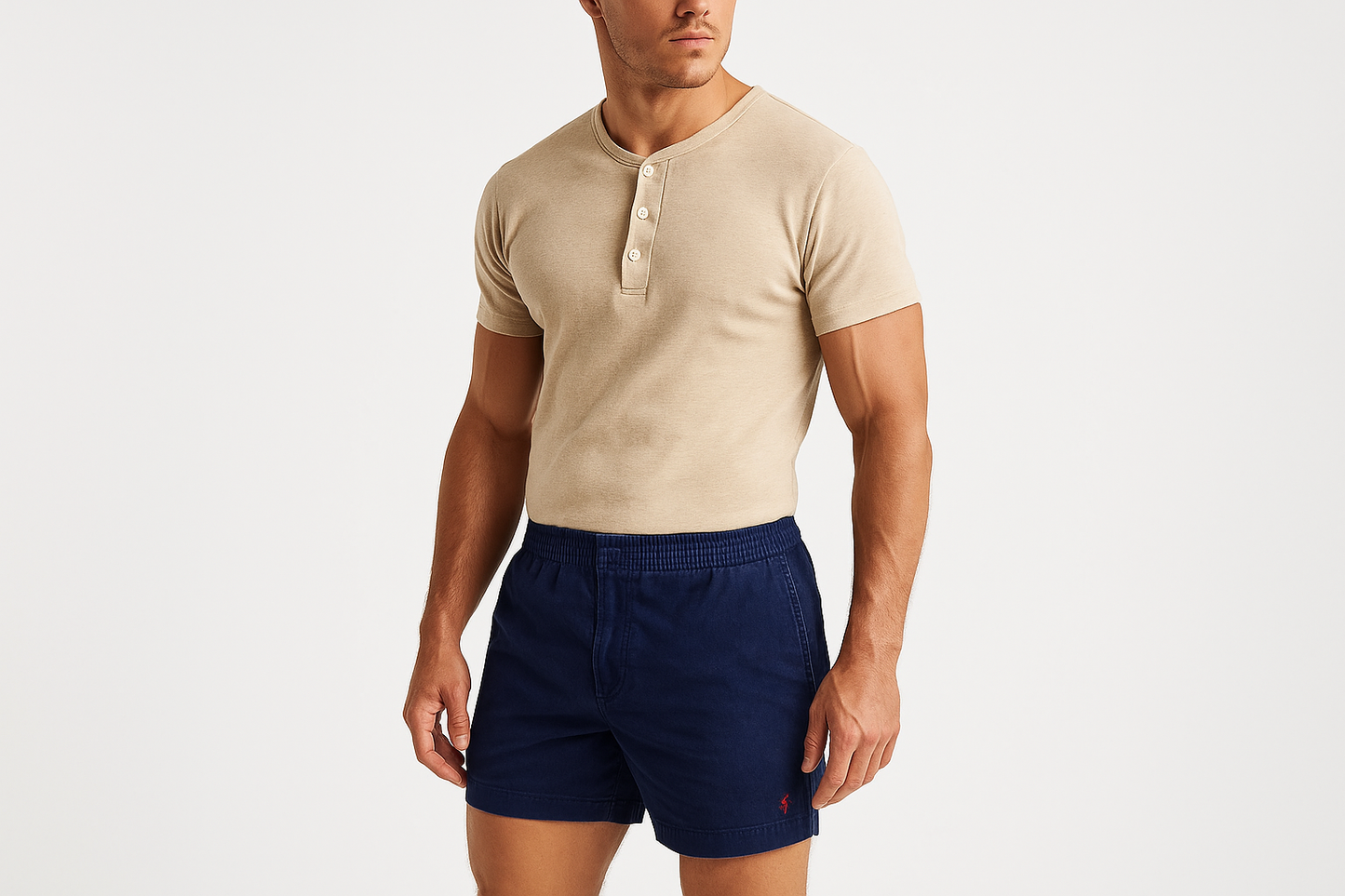 Vista 3/4 - henley beige