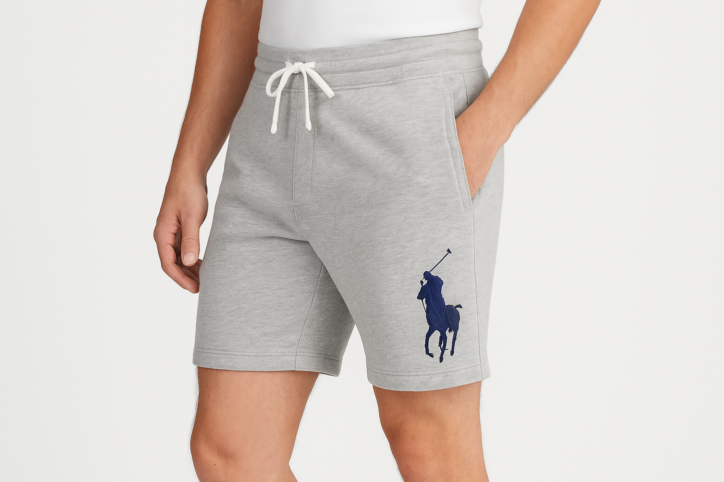 Vista 3/4 - modelo masculino