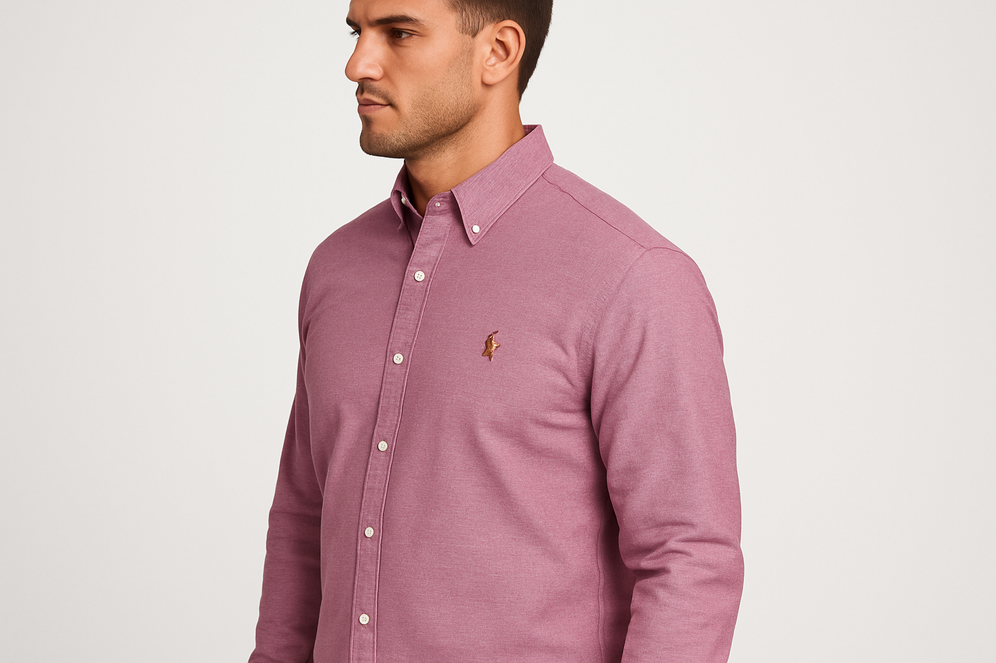 Vista de perfil - logo pequeño, mismo color