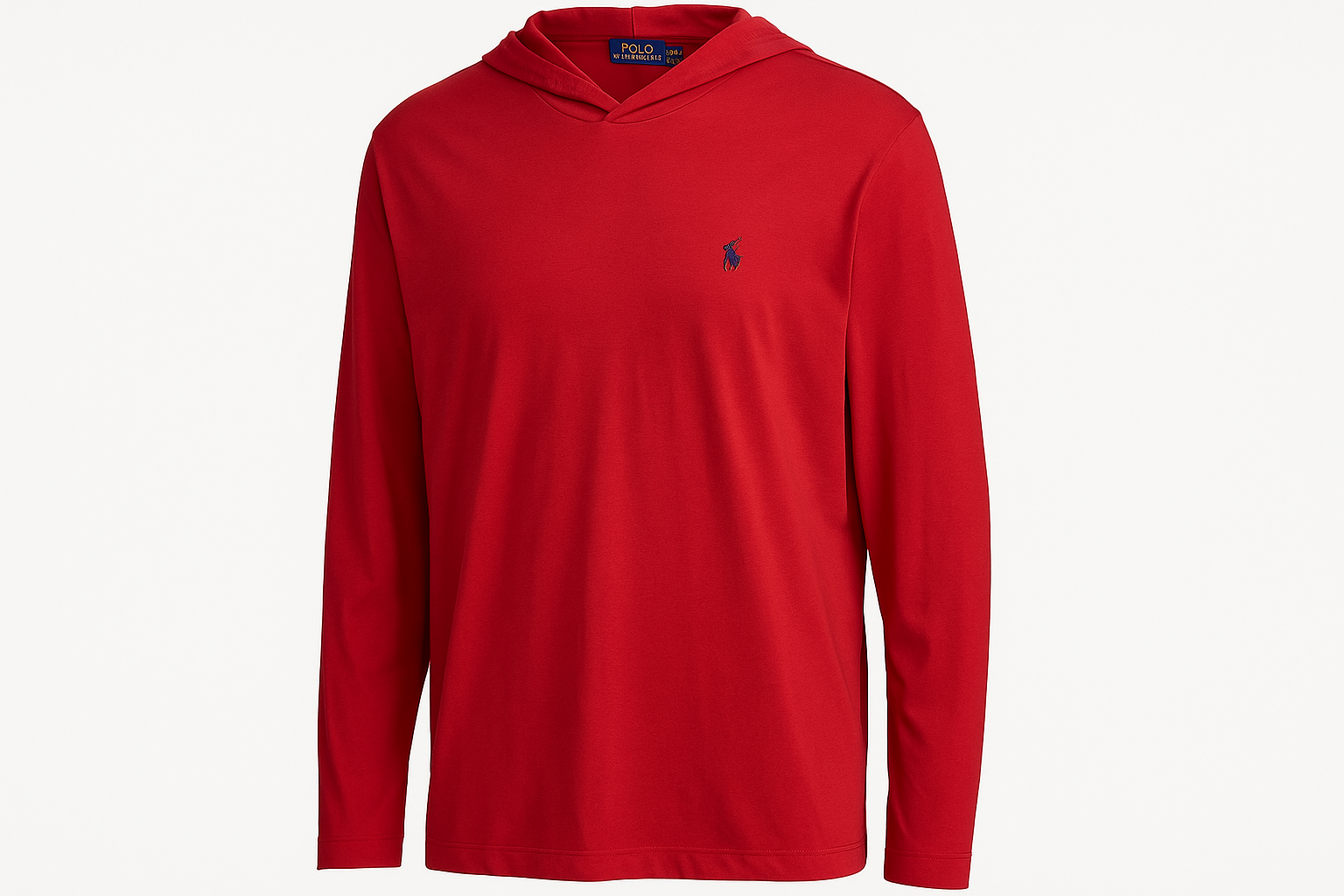 Vista de tres cuartos frontal de la camiseta