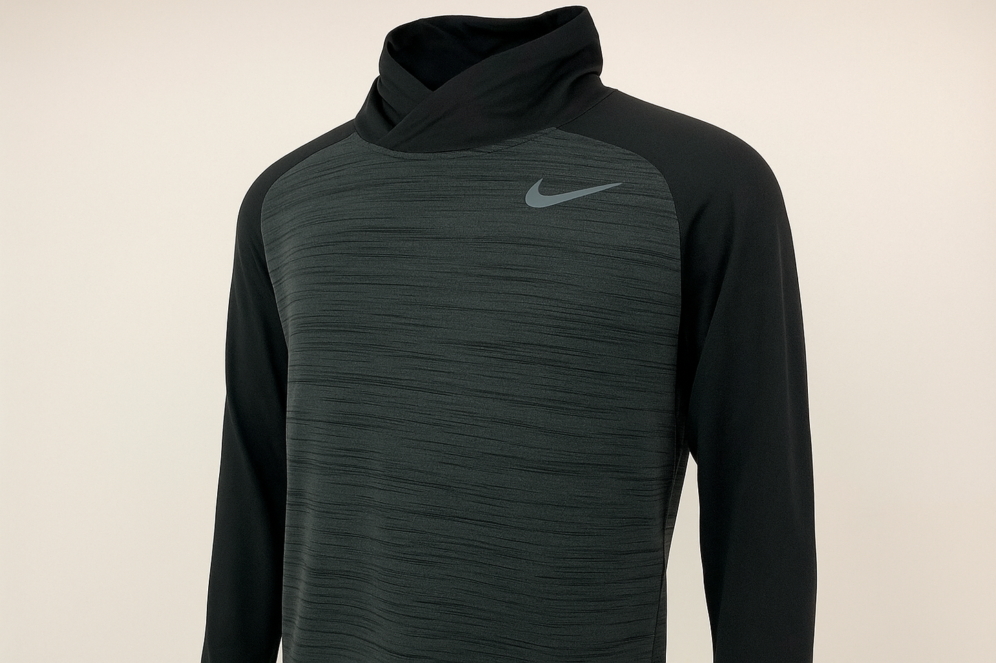 Vista en ángulo tres cuartos - Sudadera Nike con capucha