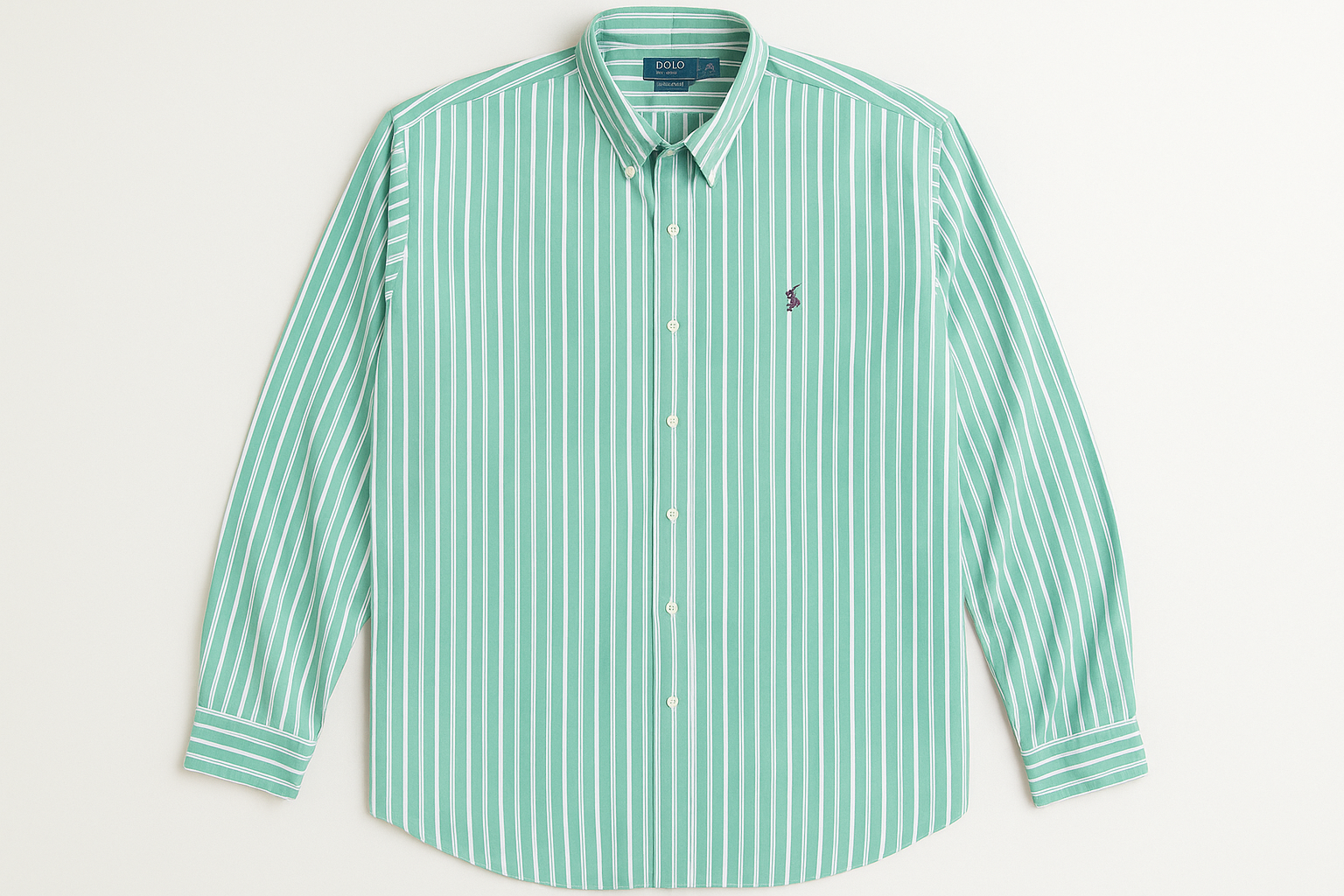 Vista extendida rayas verticales