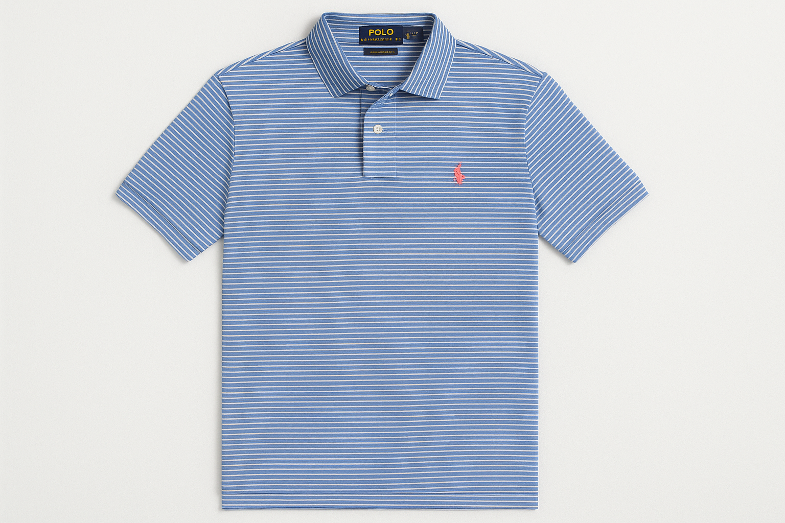 Vista flat lay con rayas finas