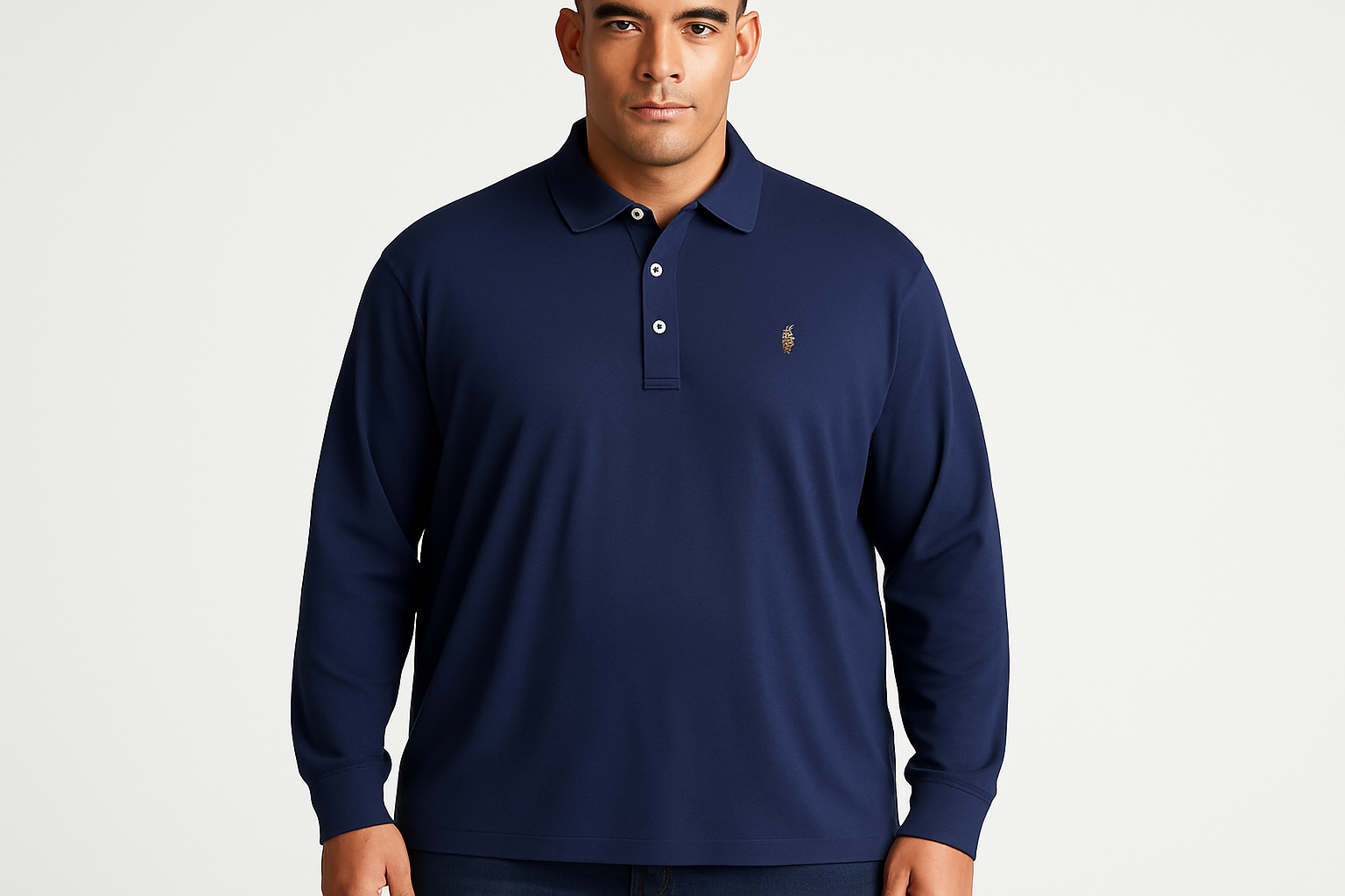 Vista frontal con modelo