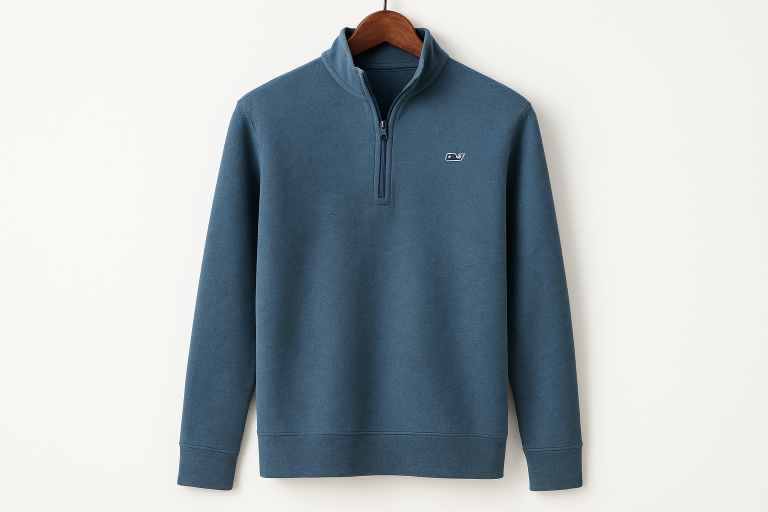 Vista frontal en percha