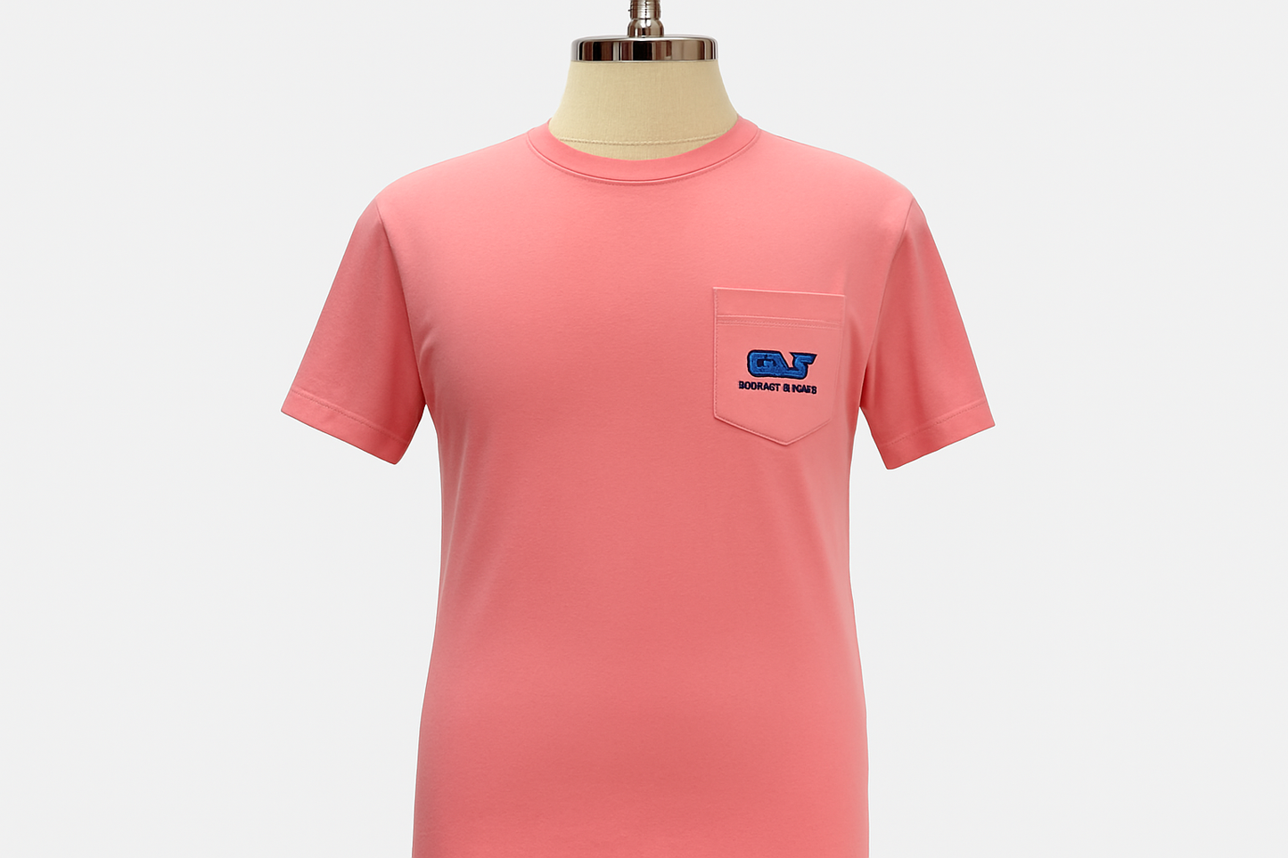 Vista frontal exacta - Camiseta rosa Vineyard Vines
