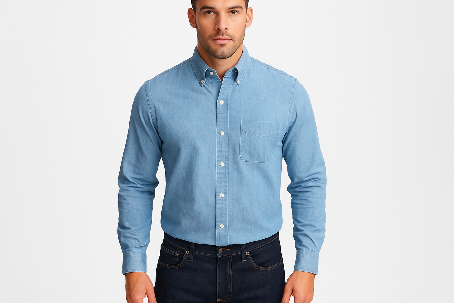 Vista frontal - modelo atlético