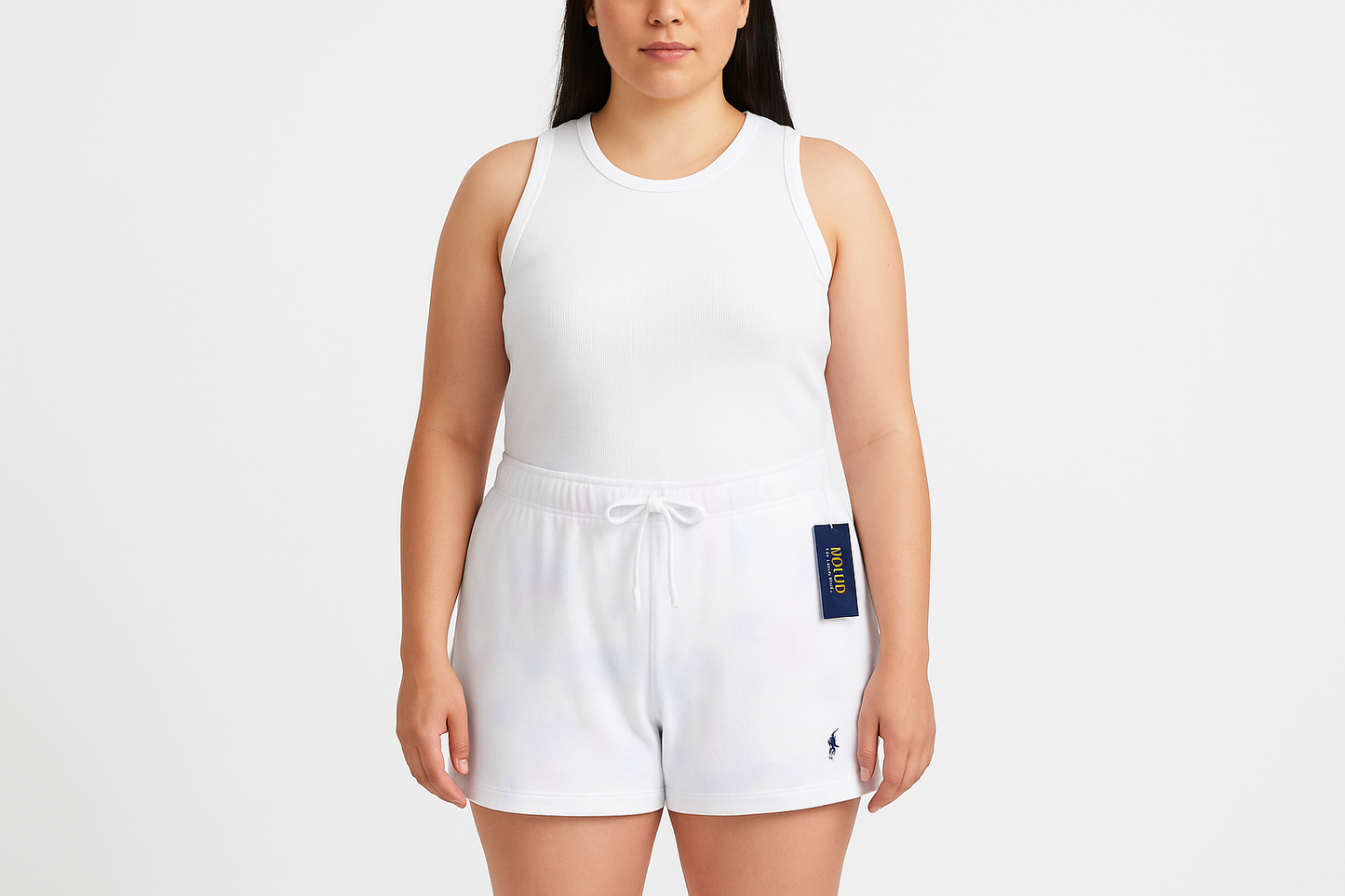 Vista frontal - modelo femenina