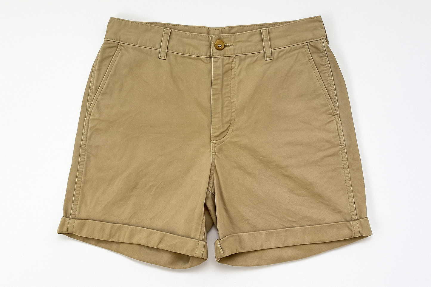 Vista frontal plana - color beige exacto