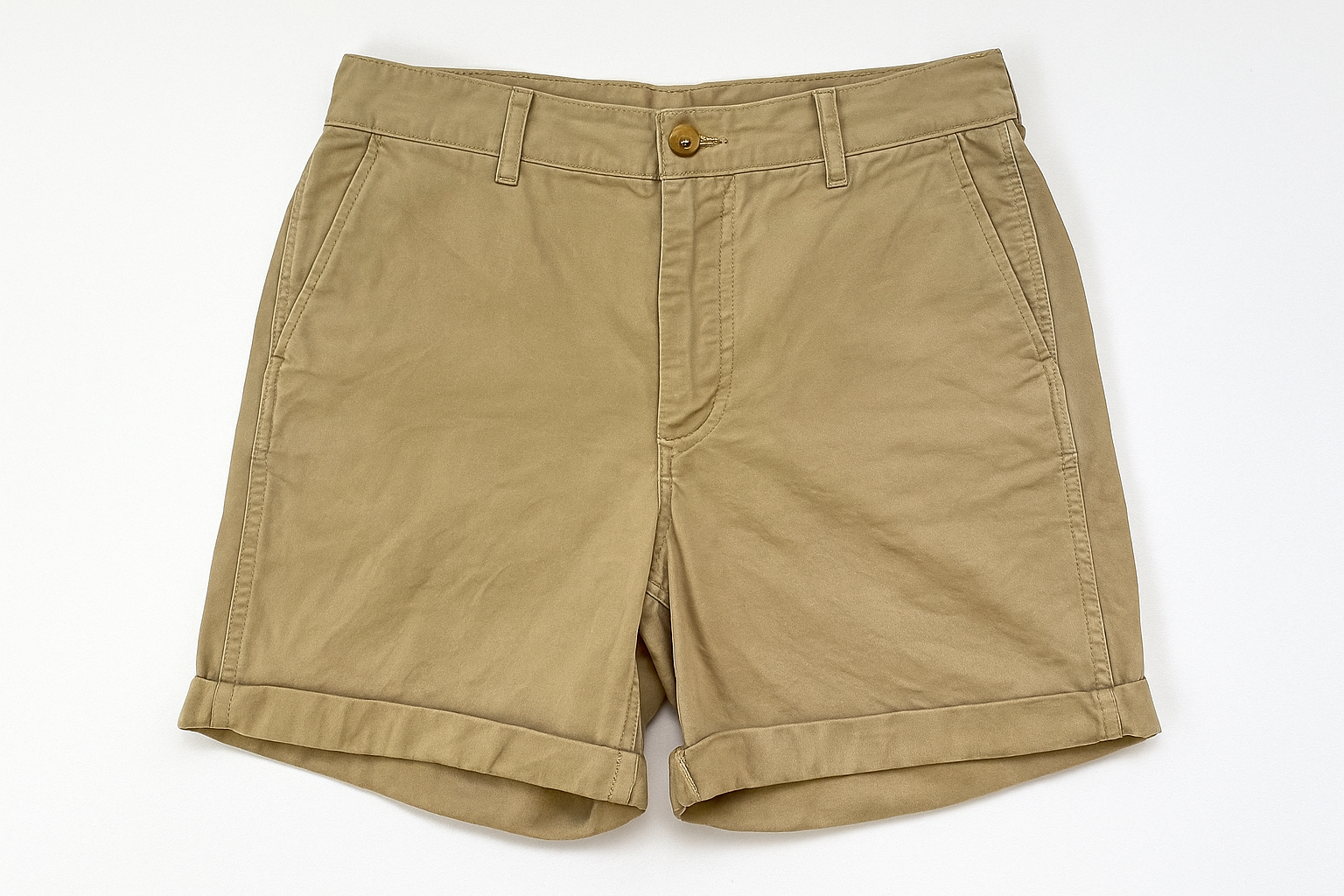 Vista frontal plana - color beige exacto