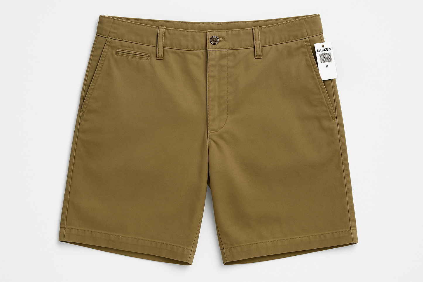 Vista frontal plana - pieza nueva con etiquetas