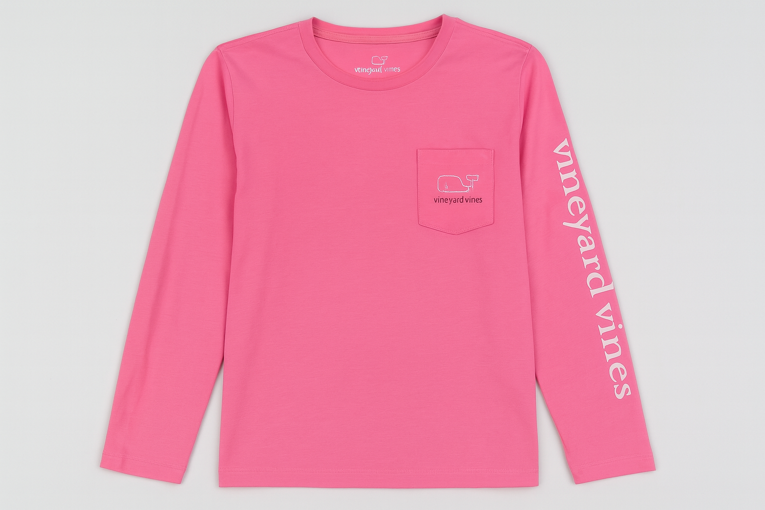 Vista frontal Vineyard Vines rosado