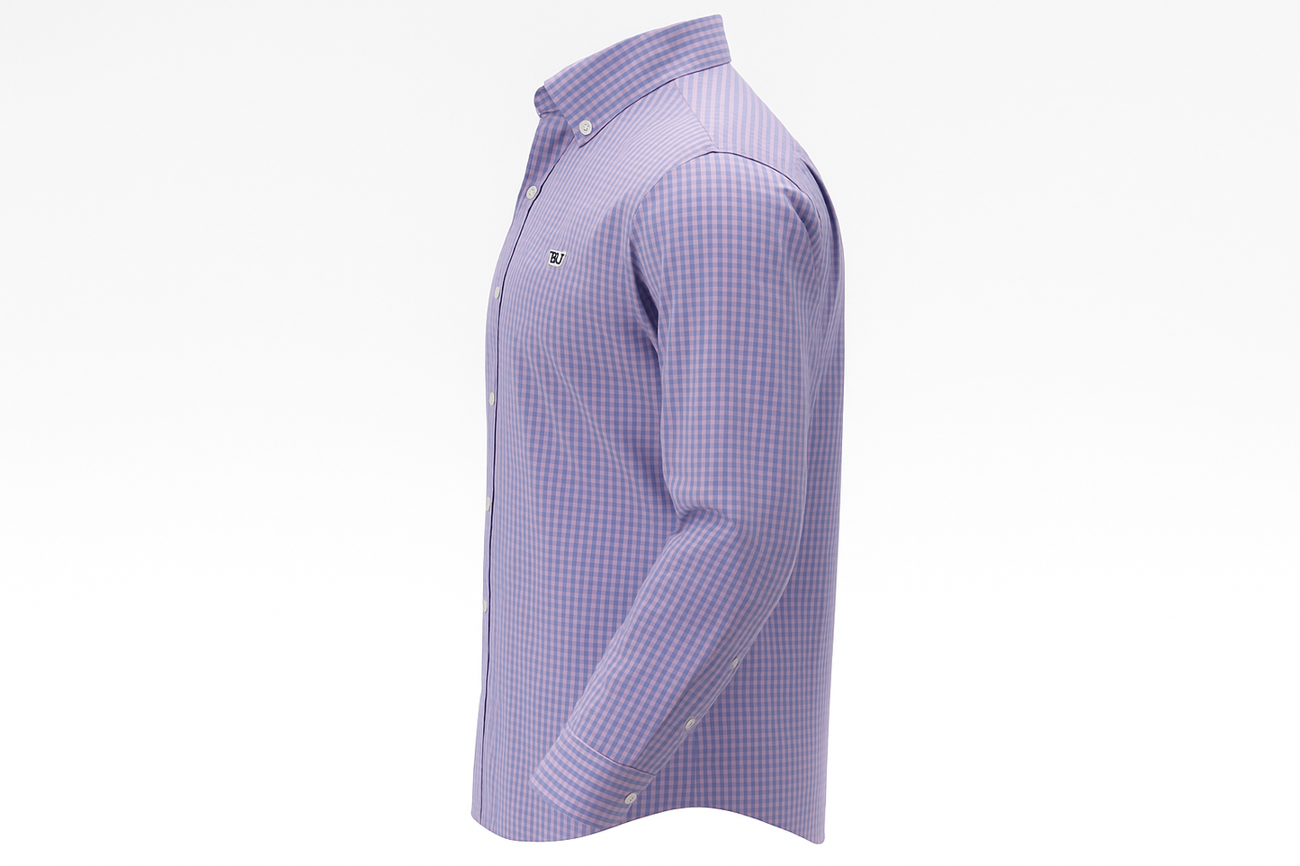 Vista lateral ghost mannequin