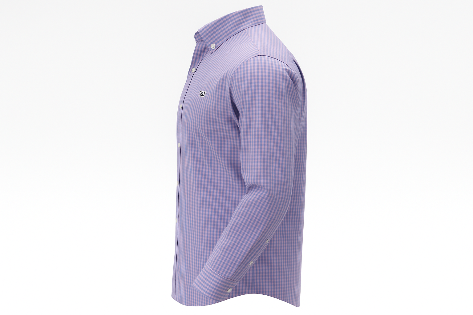 Vista lateral ghost mannequin
