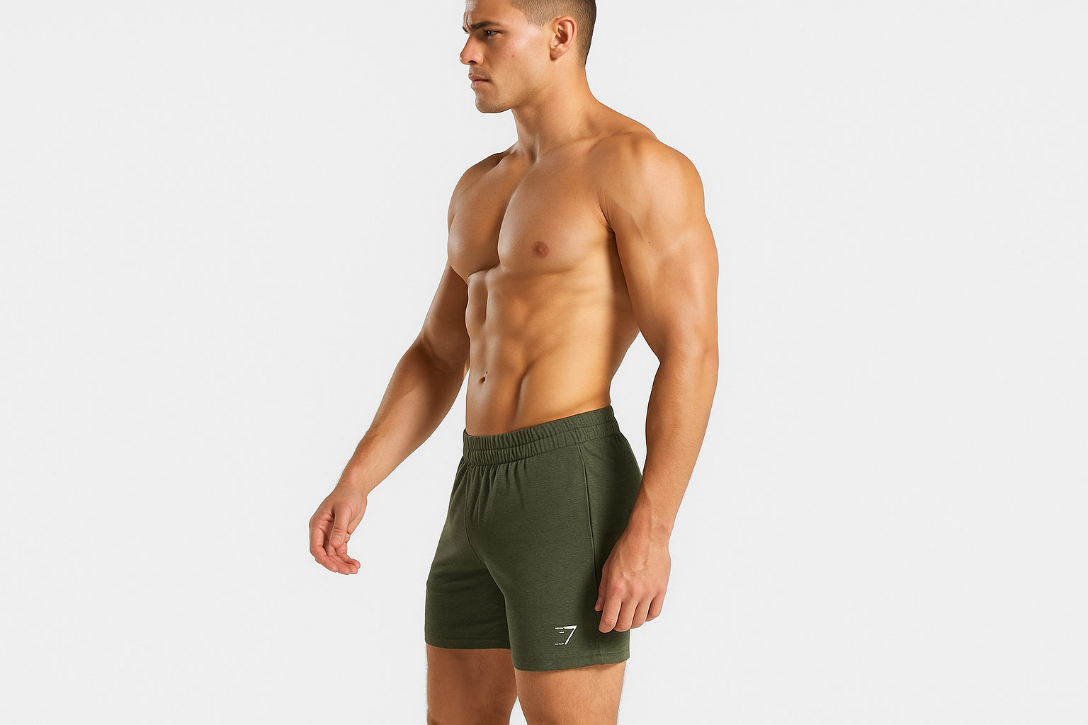 Vista lateral - modelo atlético