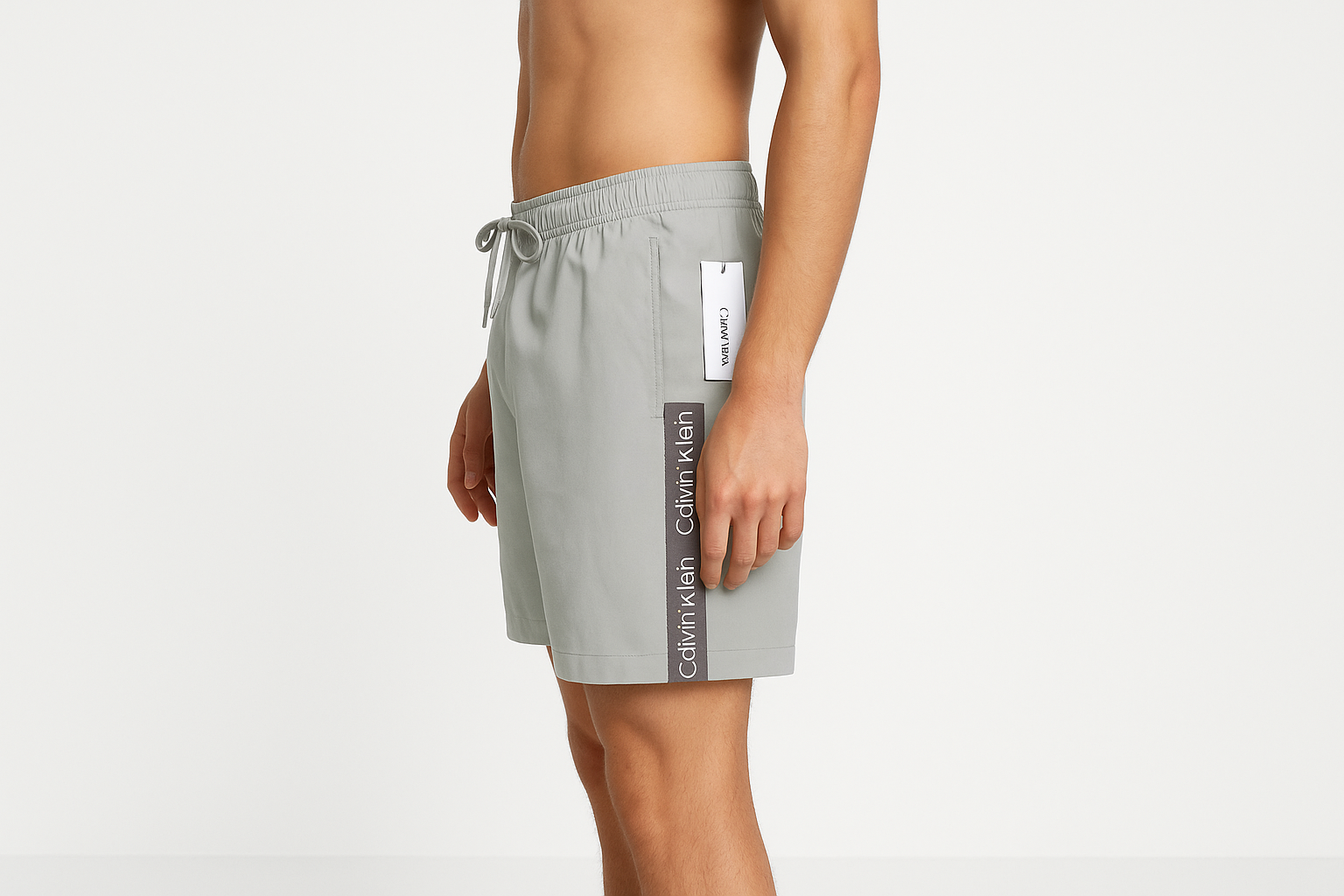 Vista lateral - modelo masculino