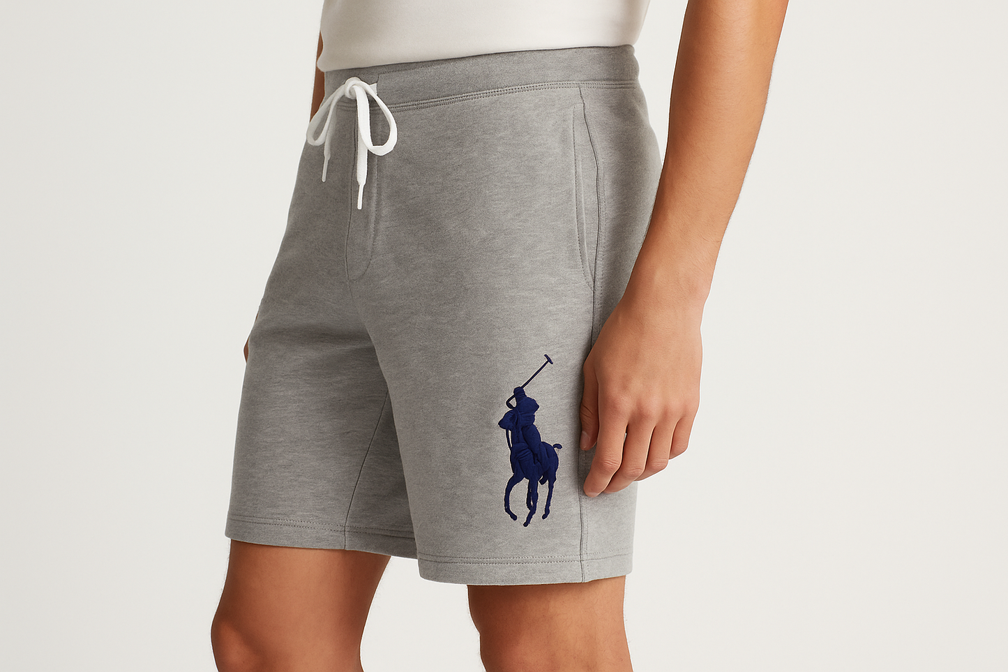 Vista lateral - modelo masculino