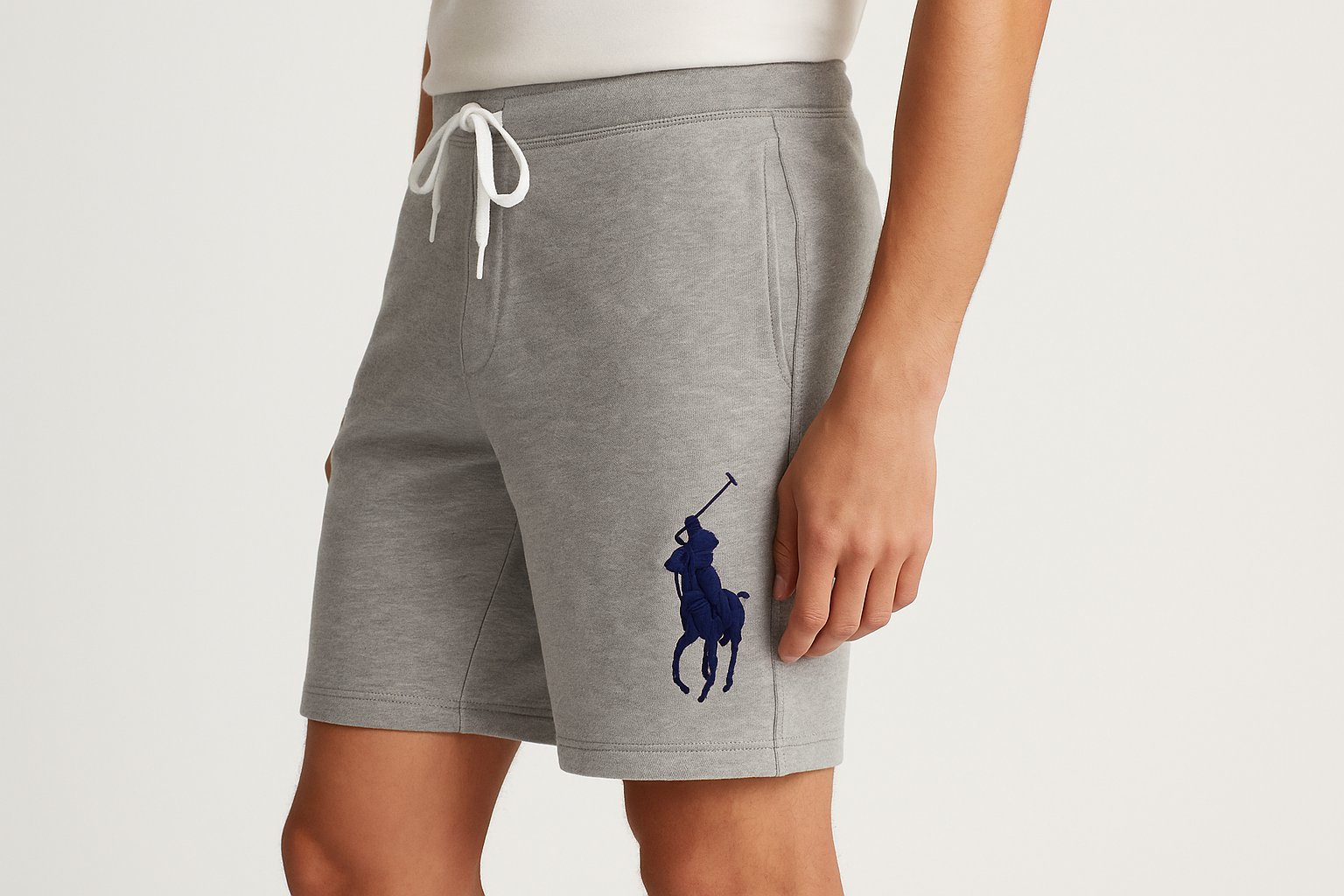 Vista lateral - modelo masculino