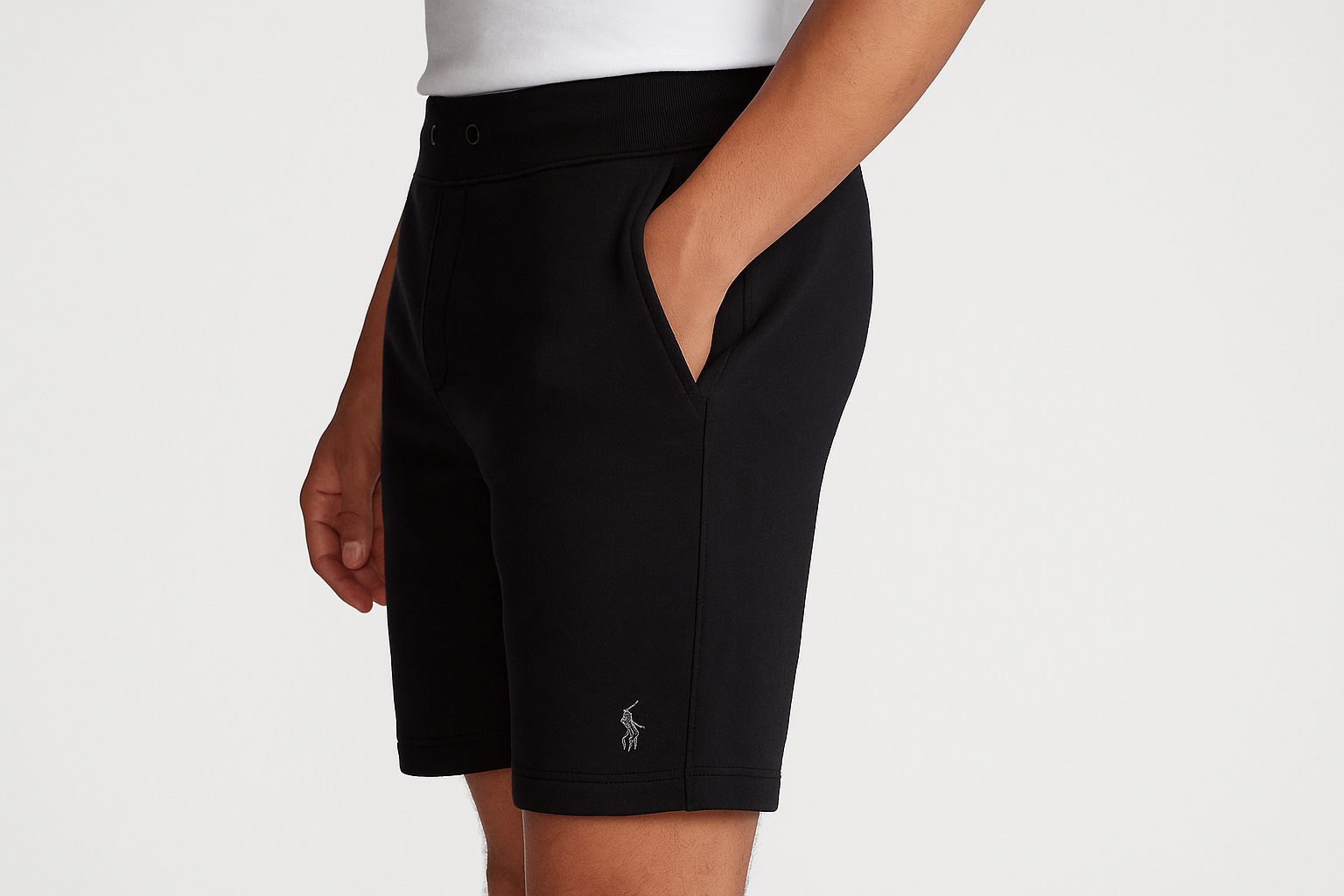 Vista lateral - modelo masculino