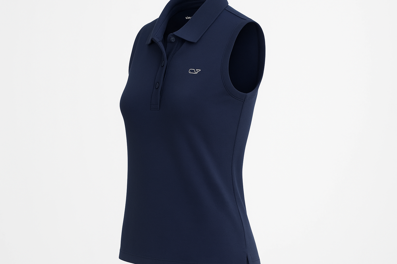 Vista Lateral Polo Sin Mangas