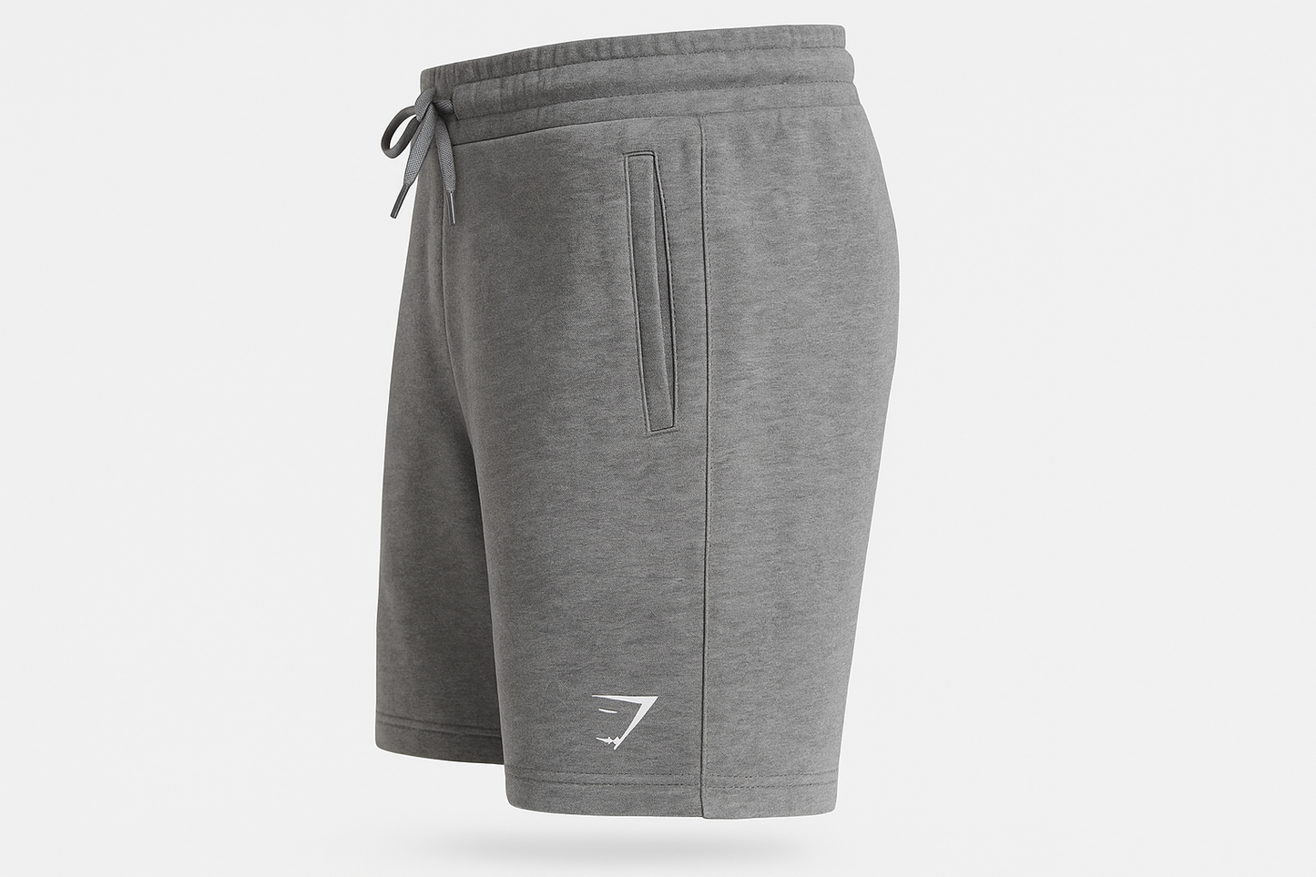 Vista lateral - shorts más cortos