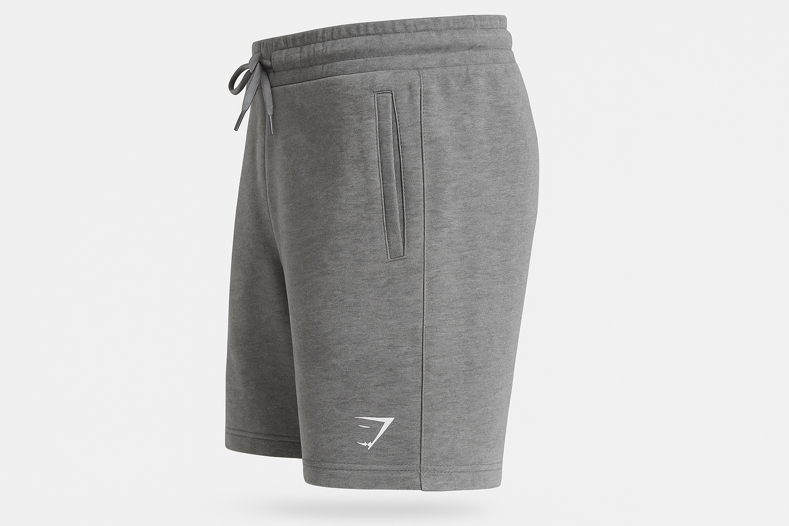 Vista lateral - shorts más cortos