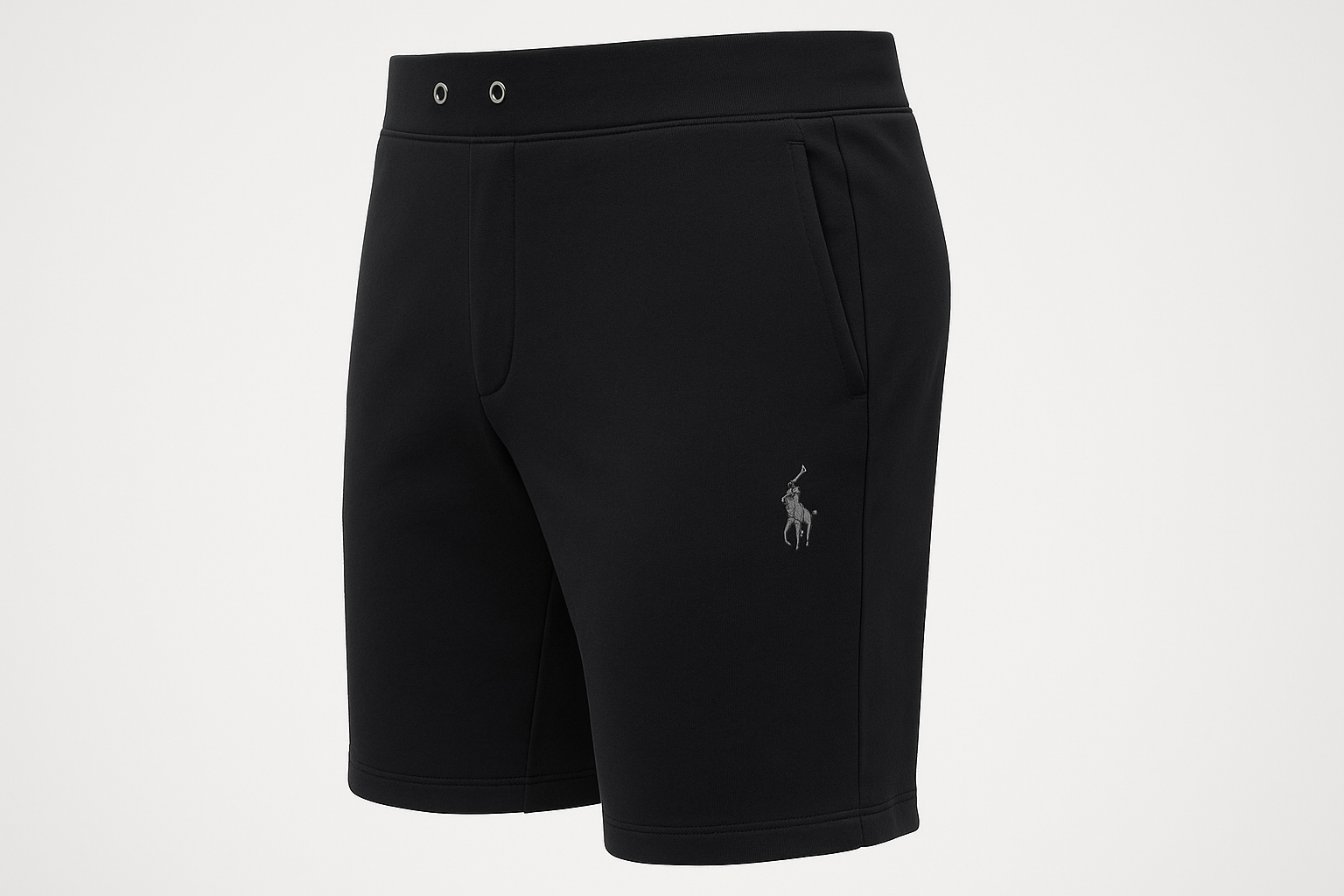 Vista lateral - sin cordón, con ojales