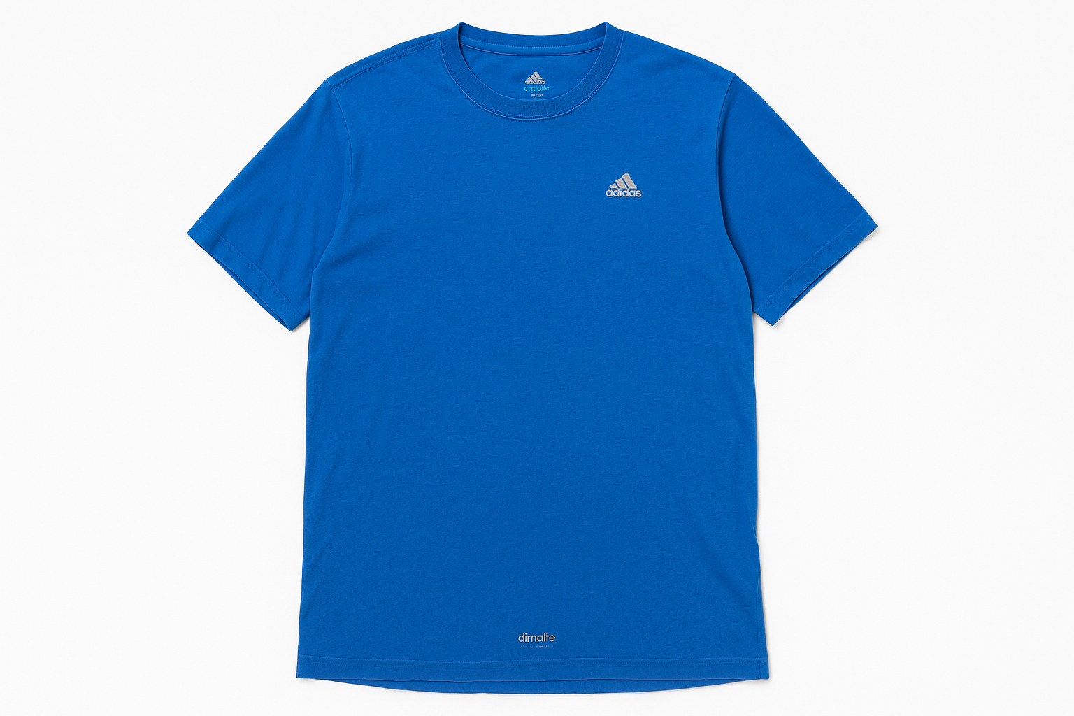 Vista plana (flat lay) - Camiseta Adidas Climalite