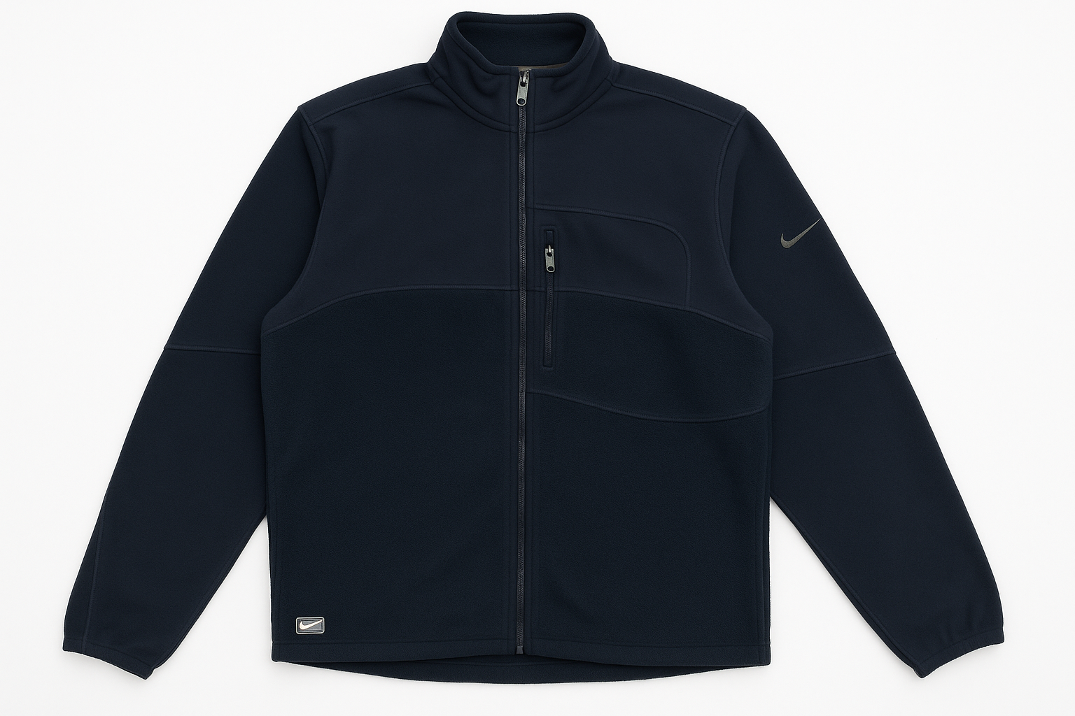 Vista plana (flat lay) - Chaqueta Nike usada