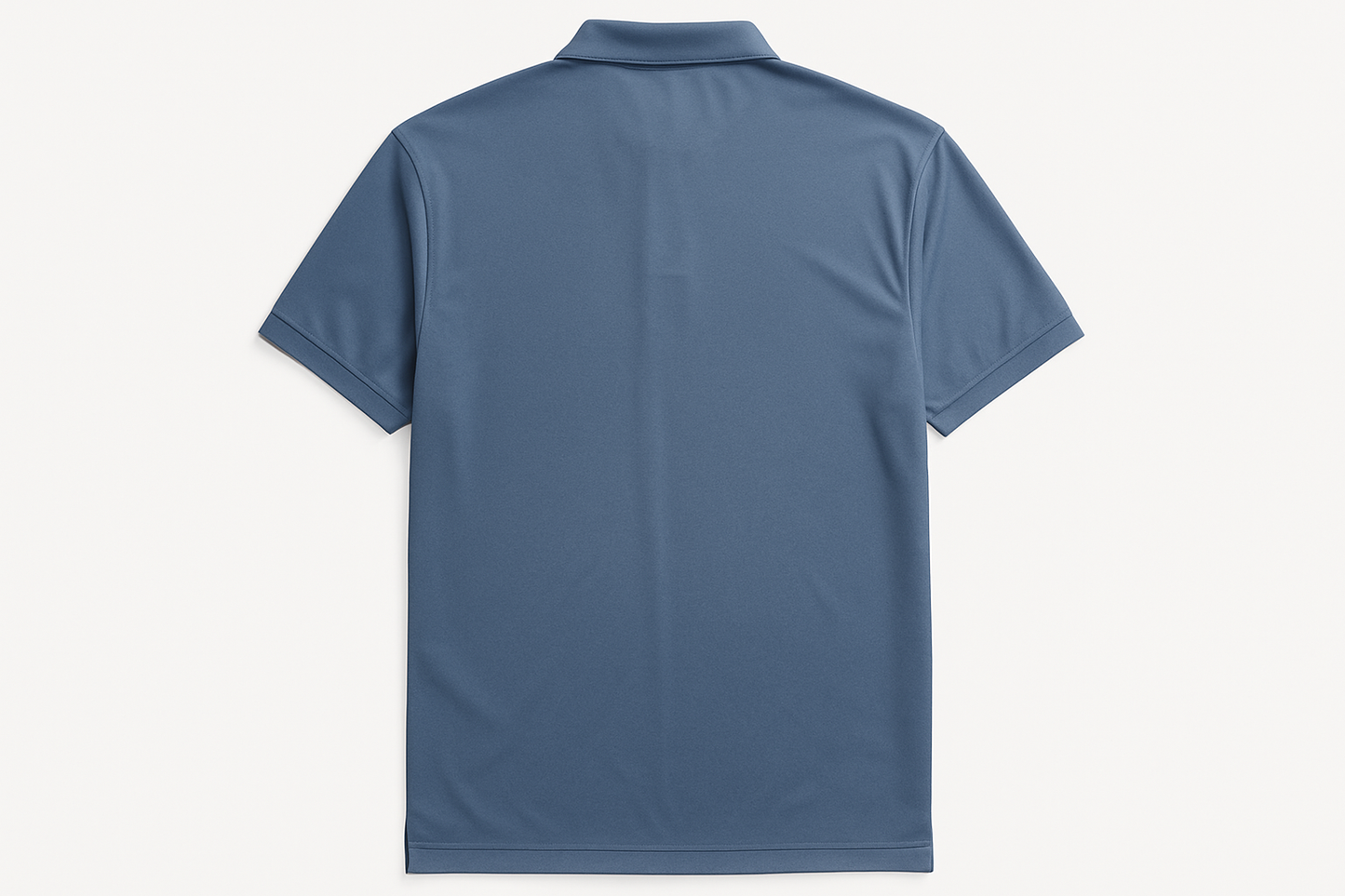 Vista posterior tela dry fit color #4f6d8f