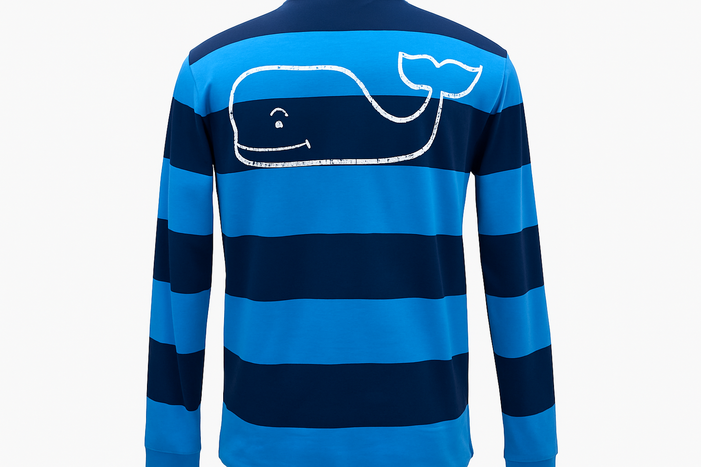 Vista trasera - Camiseta a rayas