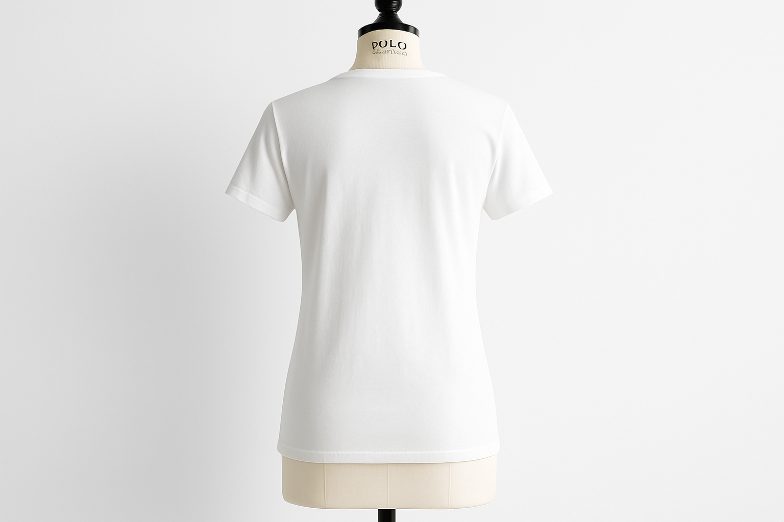 Vista trasera - Camiseta blanca Polo Ralph Lauren