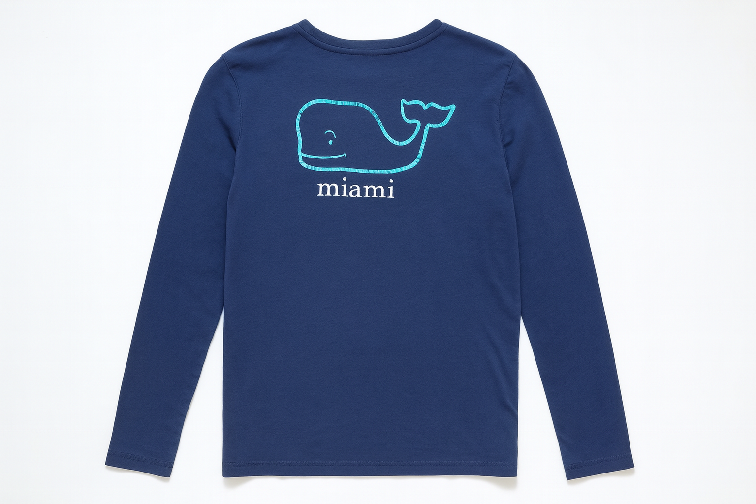 Vista trasera con ballena Miami