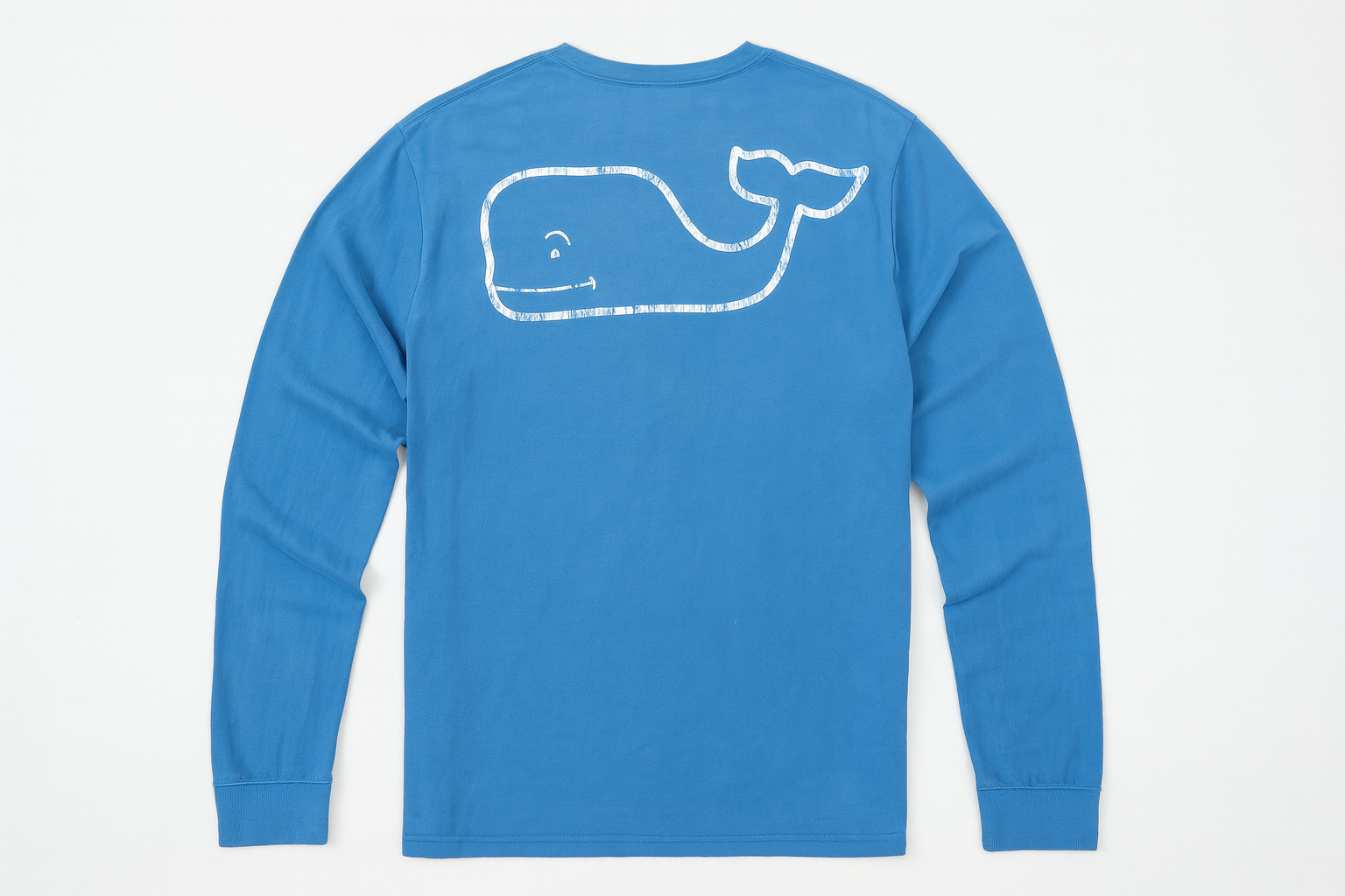 Vista trasera con ballena